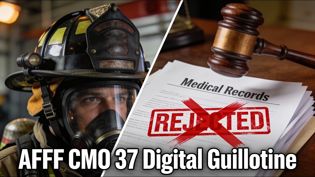 The AFFF Digital Guillotine: CMO 37 & the AFFF Docket Purge