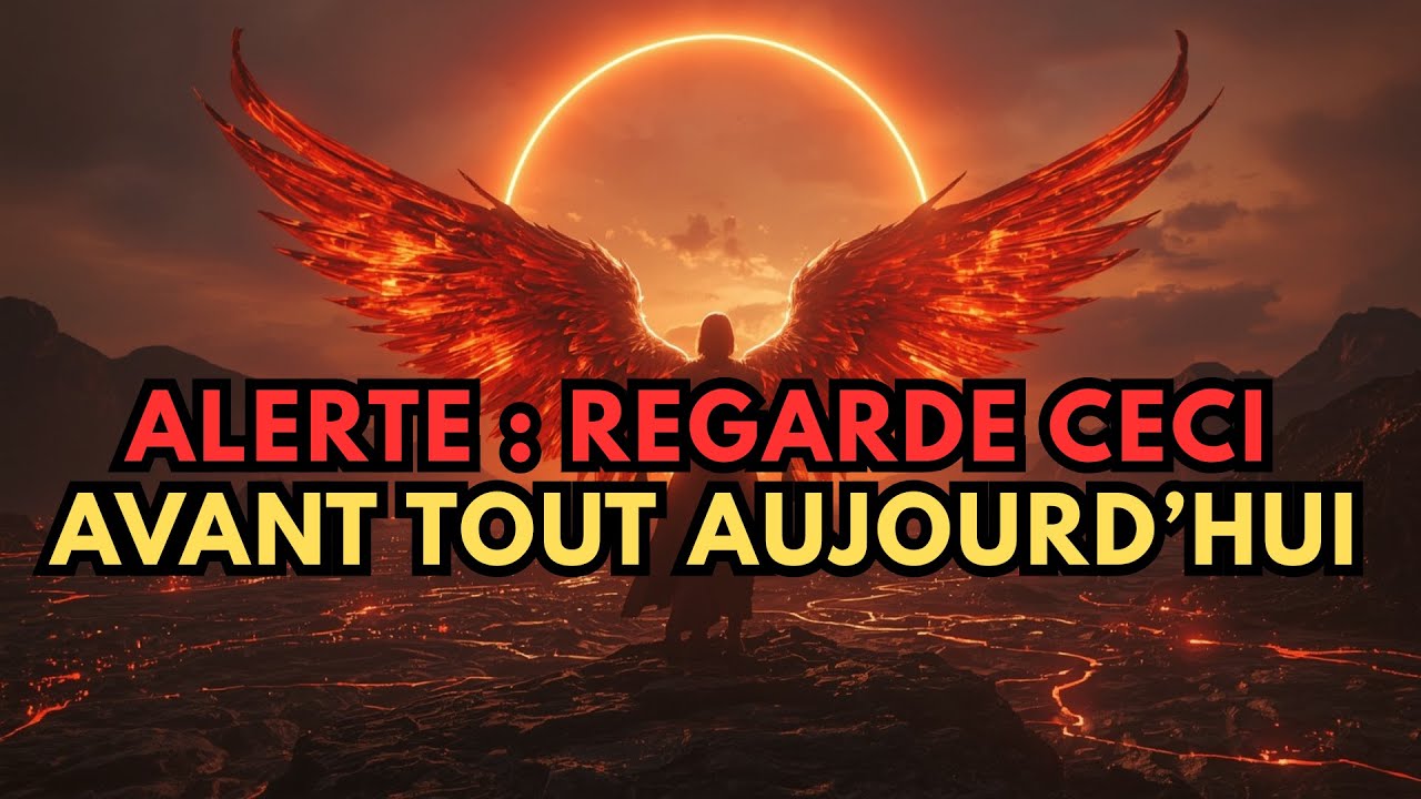 Élus : ALERTE URGENTE — Regardez ceci avant de regarder quoi que ce soit d'autre aujourd'hui !