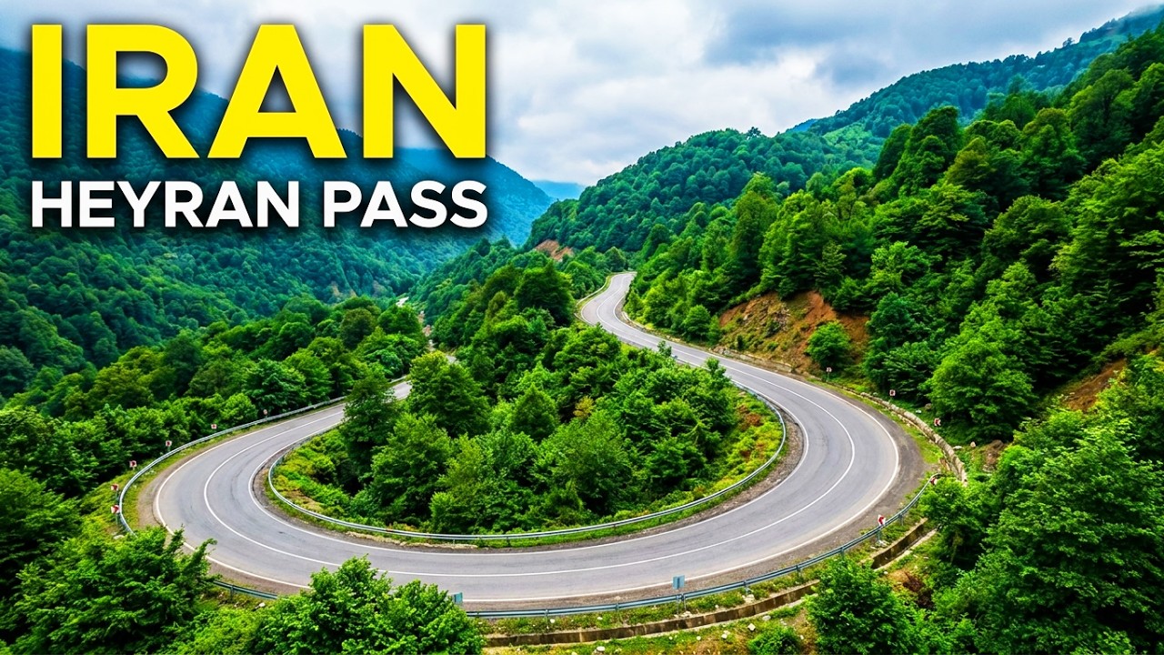 IRAN: Ardabil Astara Road (Heyran Road), Scenic Drive | جاده اردبیل آستارا (گردنه حیران)