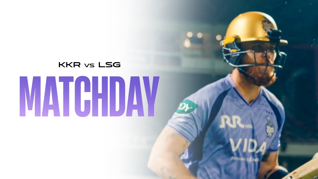 Matchday | KKR vs LSG | TATA IPL 2026