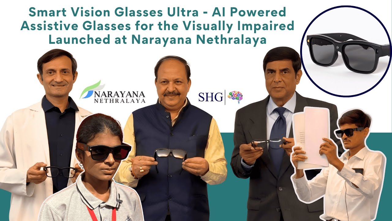 Launch of Smart Vision Glasses Ultra | Assistive Smart Eyewear for the Visually Impaired