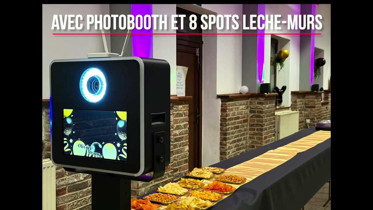 Démo du matériel de sonorisation DJ pour une soirée ￼￼d’anniversaire.