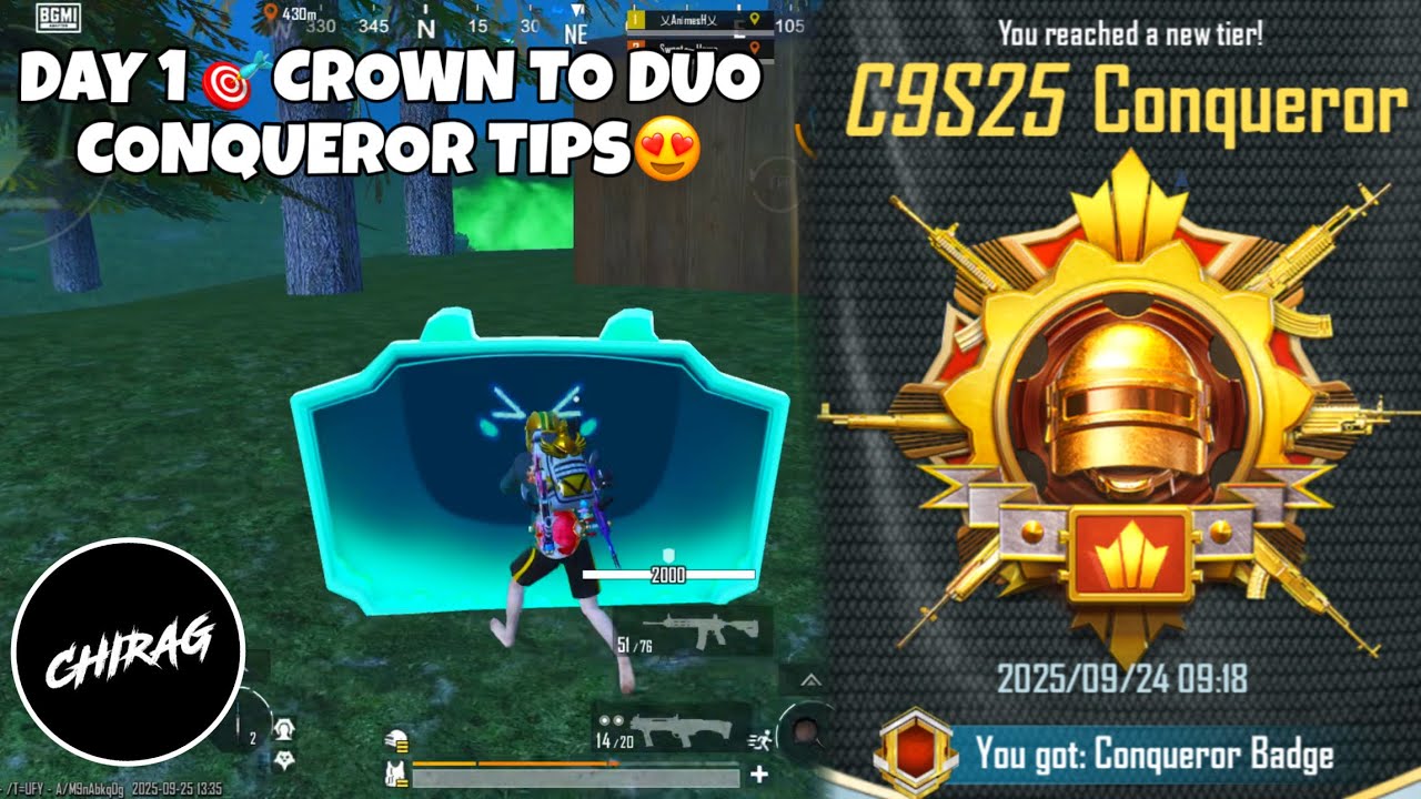 ERANGLE/ LIVIK 🤔CURRENT BEST MAP FOR DUO CONQUEROR PUSH? CROWN TO DUO CONQUEROR TIPS✅