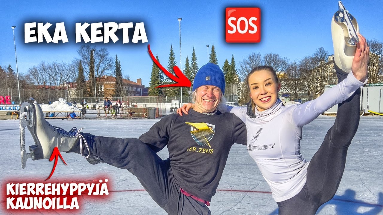 Testasin TAITOLUISTELUA ekaa kertaa ⛸️🆘