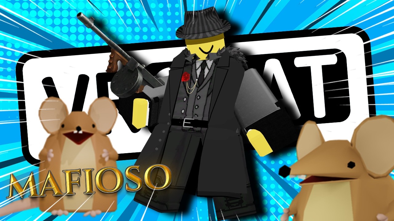 MAFIOSO TEACHES RATS HOW TO BE GANGSTERS IN VRCHAT! – Funny Moments (Forsaken Roblox)