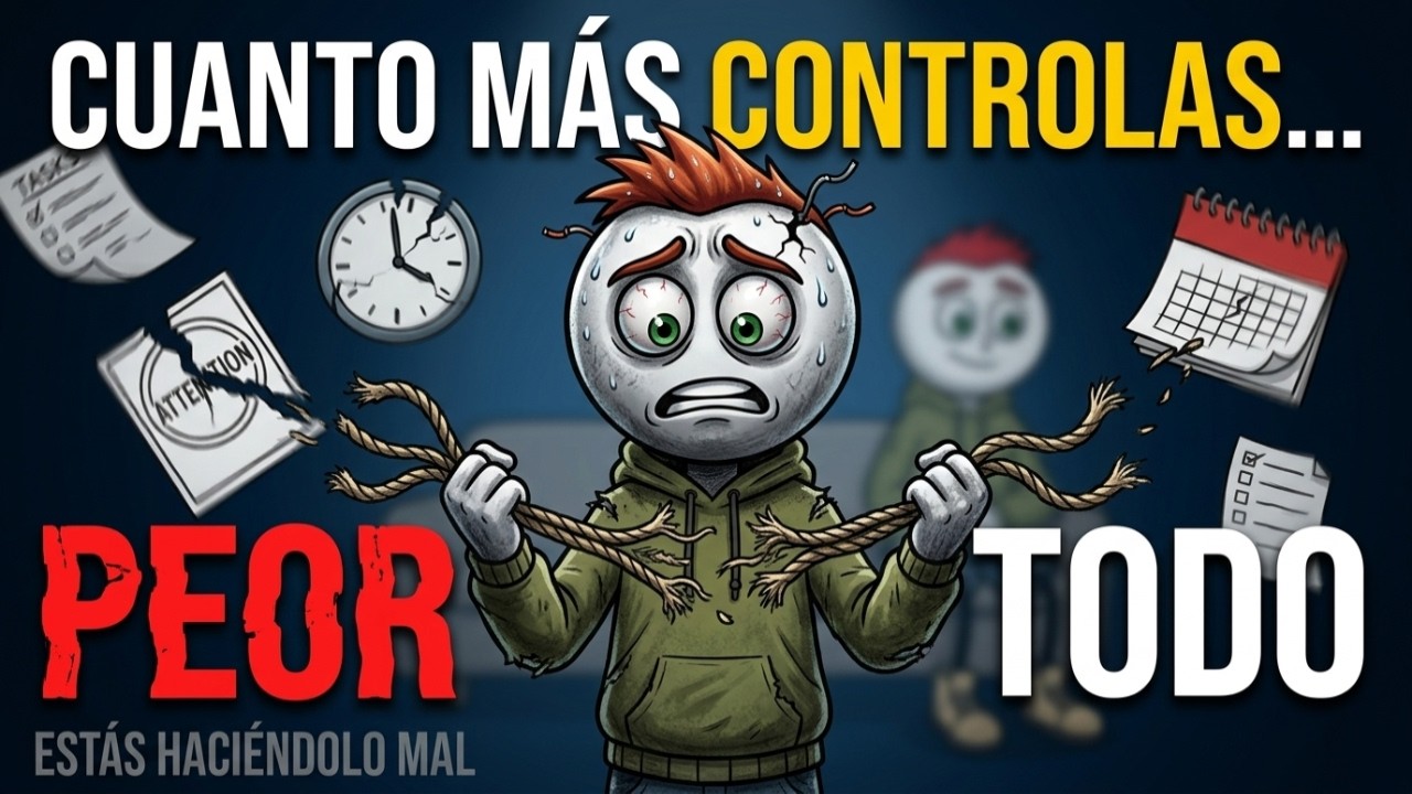 Querer CONTROLARLO TODO te está DESTRUYENDO (Psicología)