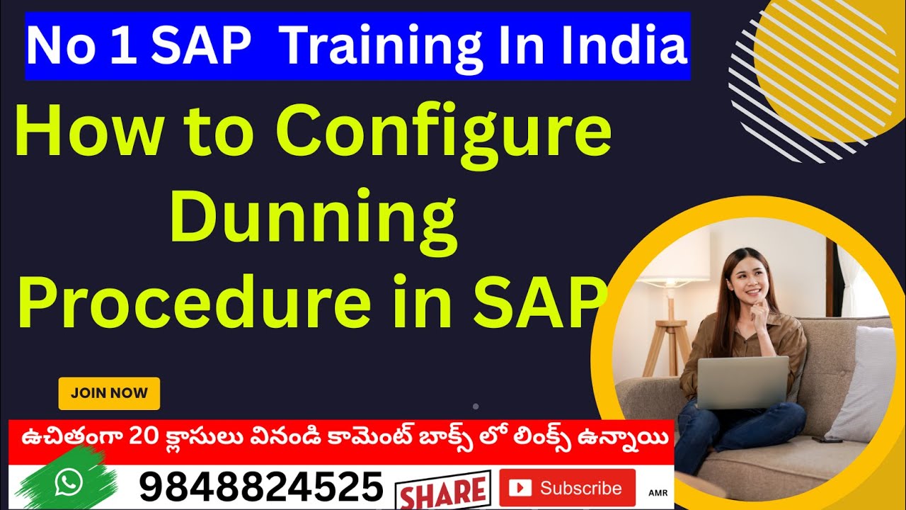 SAP FICO Dunning Process Configuration | How to Configure Dunning Procedure in SAP? ADDANKI AMARNATH