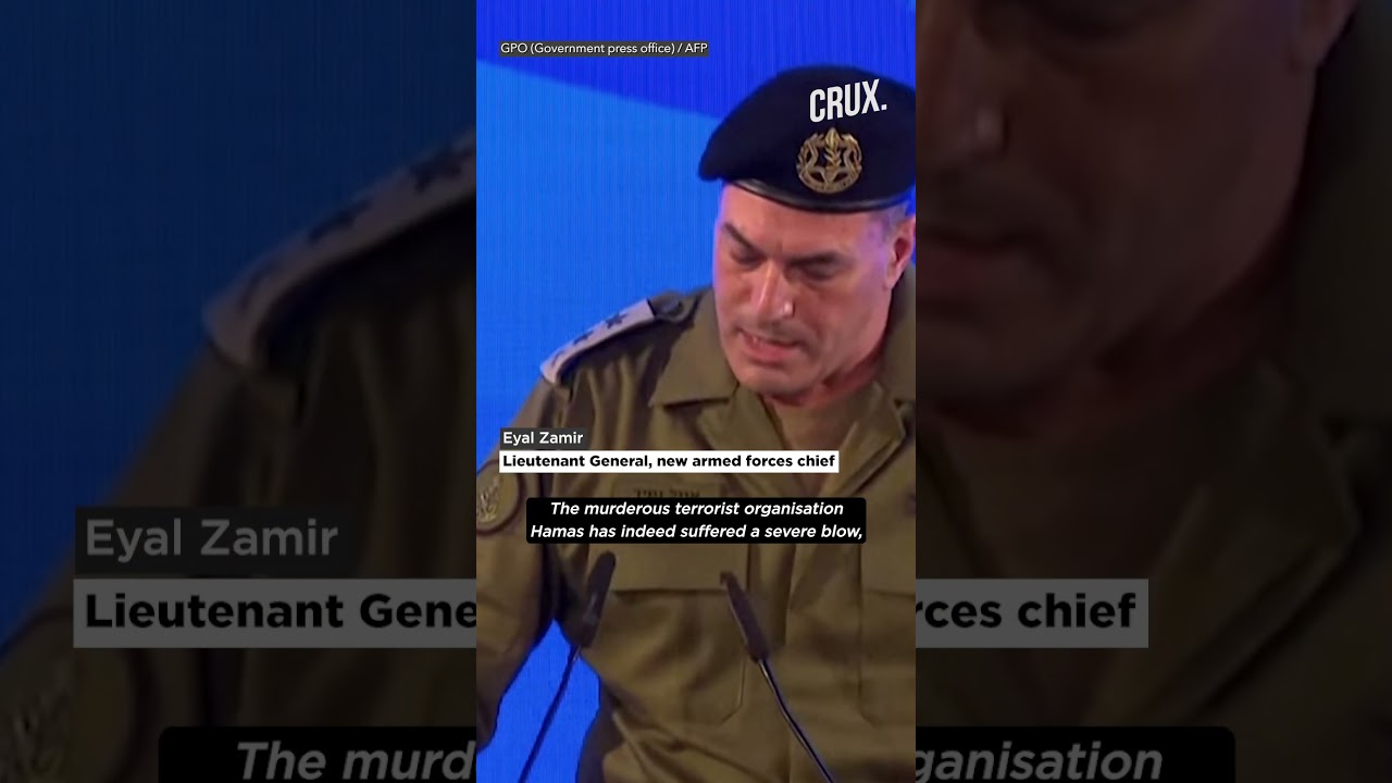 Eyal Zamir Takes Over As New Israeli Military Chief, Warns Hamas