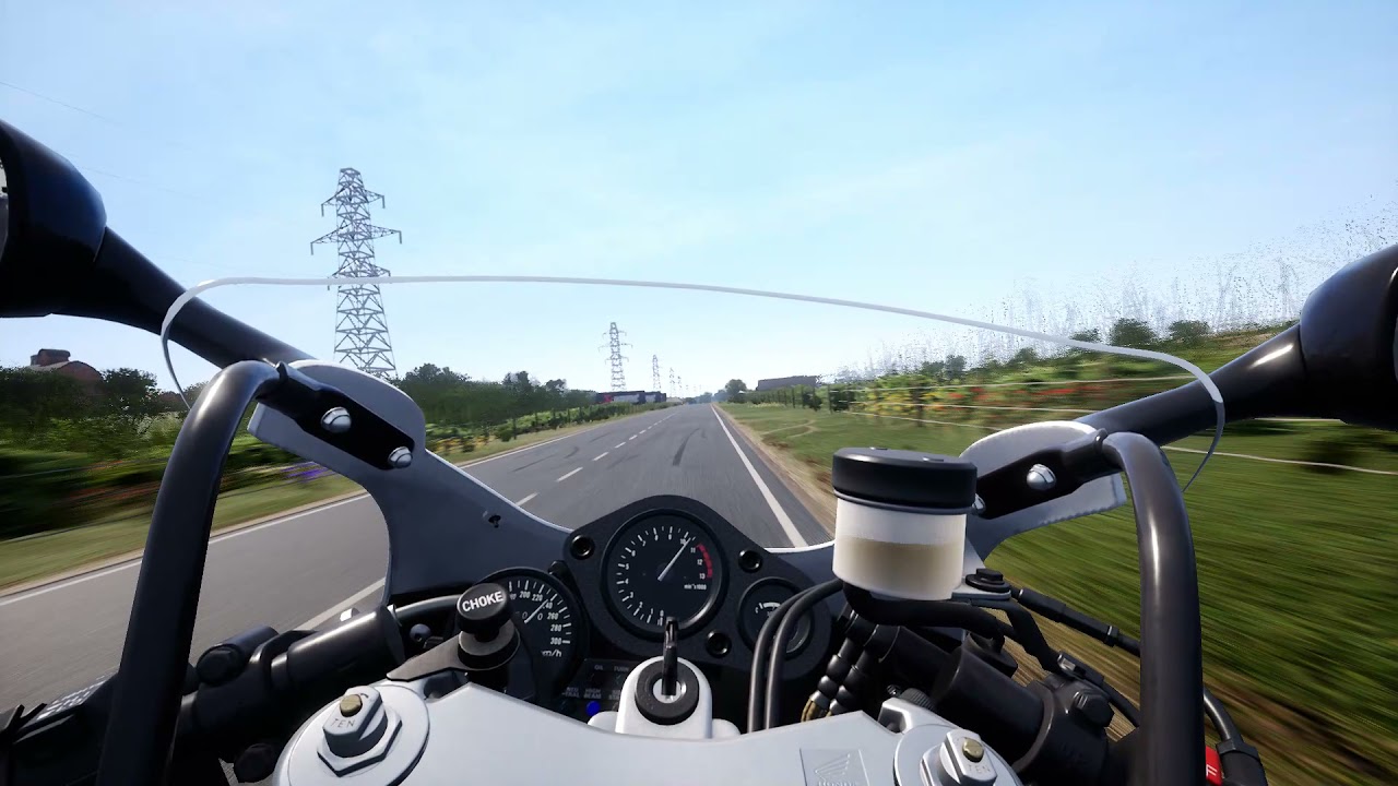 Honda CBR900RR Fireblade 1992 TOP SPEED | RIDE 4