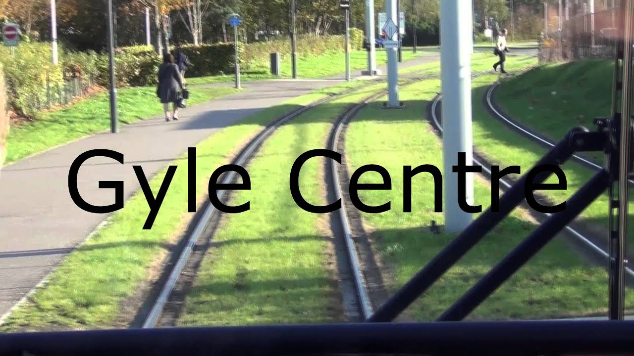 Edinburgh tram's part 1 full route.