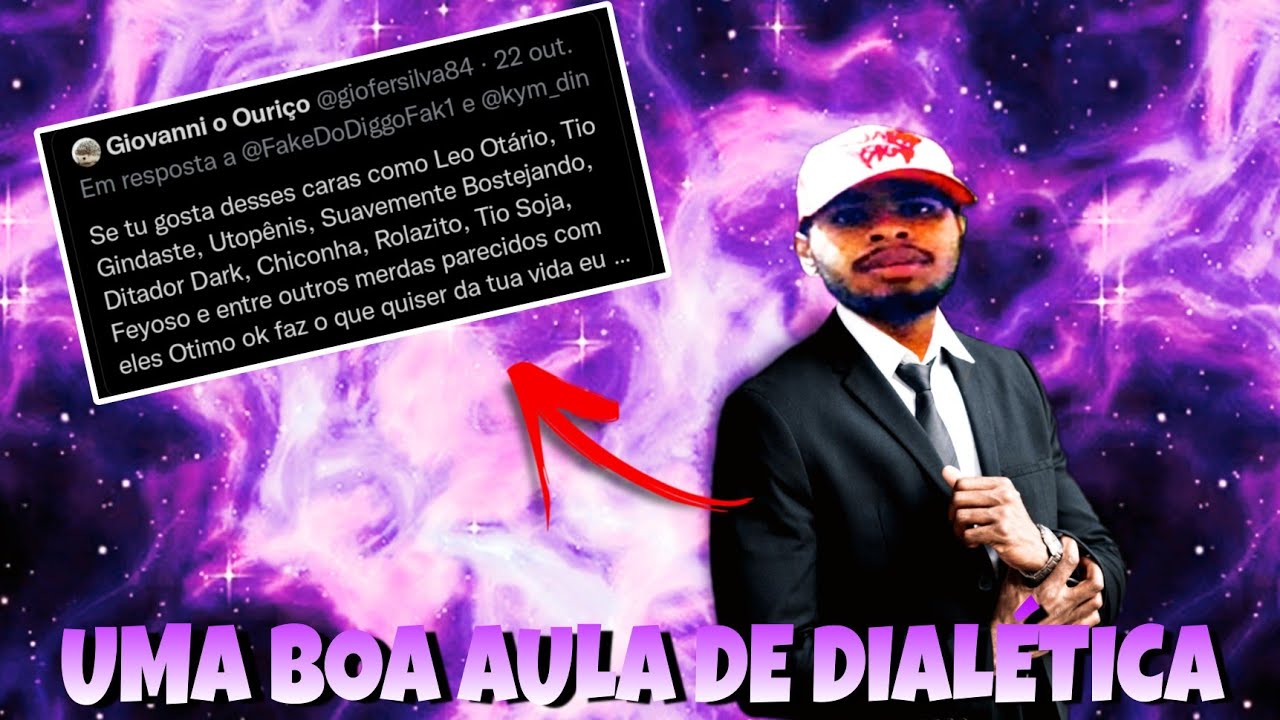 UMA AULA DIALÉTICA COM GIOVANNI!!! (BOTA ATÉ O IG0Y PRA CORRER)
