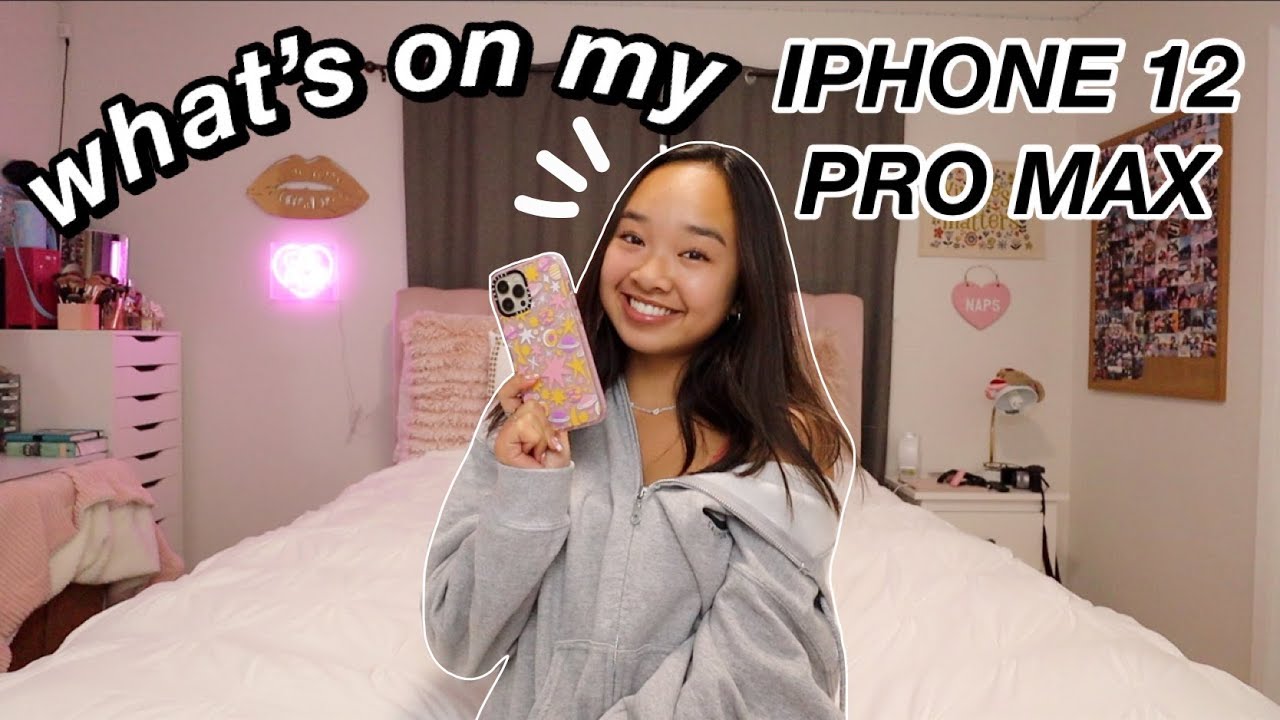 WHAT'S ON MY IPHONE 12 PRO MAX *updated* | Nicole Laeno