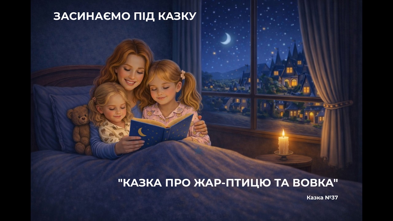 Казка про жар-птицю і вовка - українська народна казка на ніч | Мам, почитай!