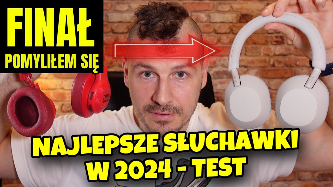NAJLEPSZE SŁUCHAWKI BEZPRZEWODOWE w ROKU 2024 - TEST 2: SENNHEISER MOMENTUM 4, PX8, SONY WH-1000XM5