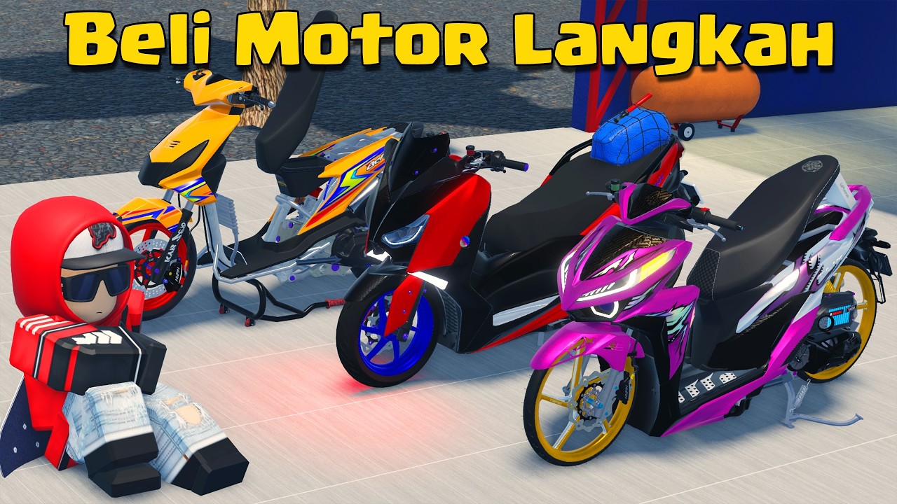 KITA BELI MOTOR LIMITED TERBARU MODIFIKASI KEREN DI ROBLOX