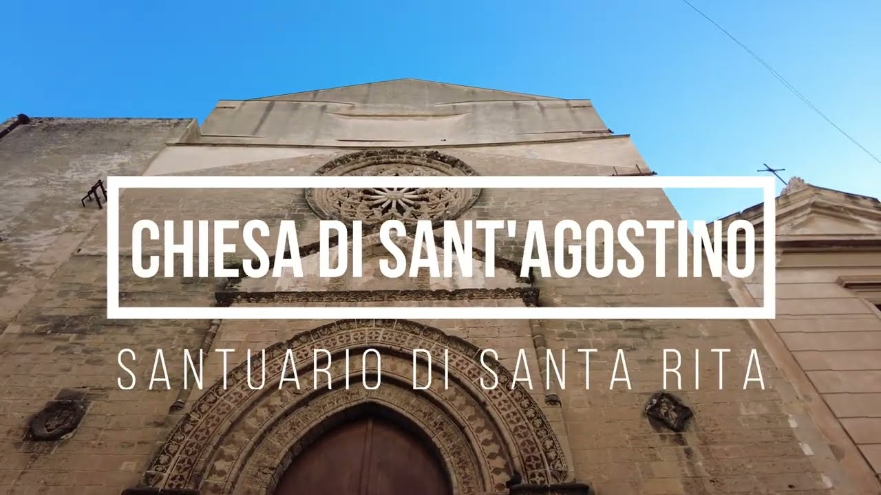 Chiesa di Sant'Agostino conosciuta anche come Santa Rita Trip to Sicily with the drone