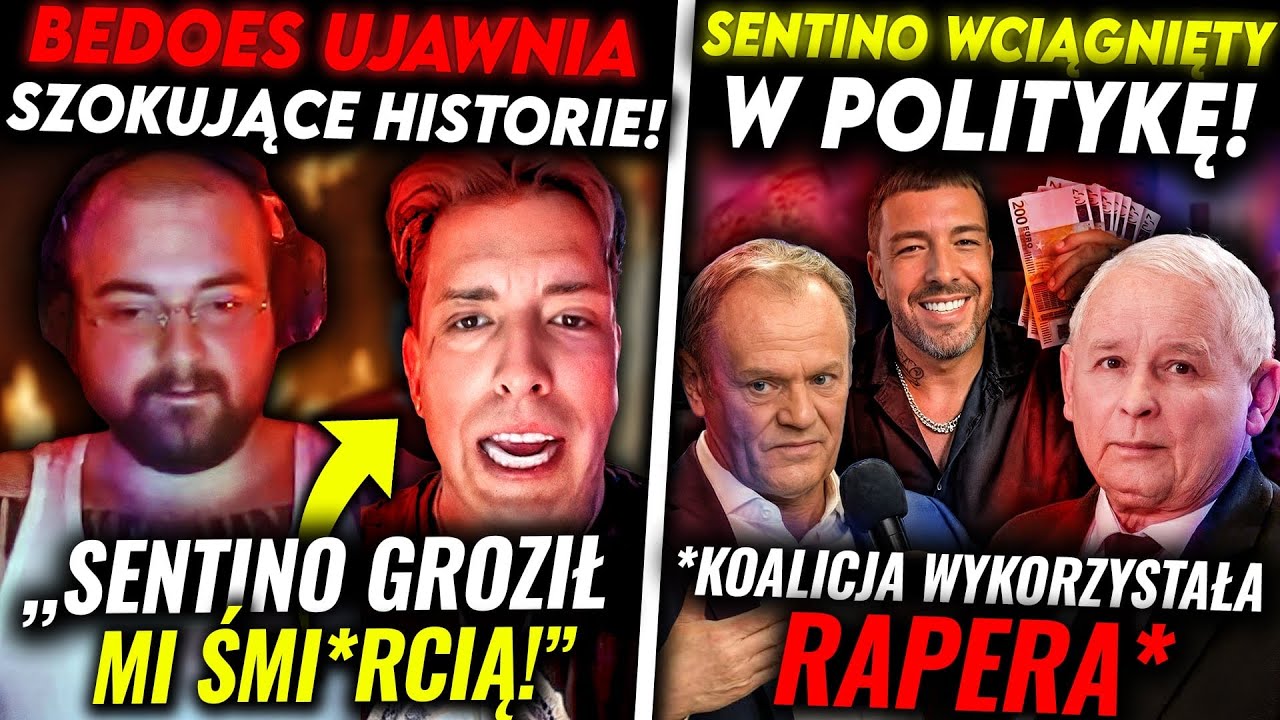 SENTINO CHCIAŁ &bdquo;SPRZĄTNĄĆ&rdquo; BEDOESA?! RAPER WCIĄGNIĘTY W POLITYCZNĄ GRĘ!