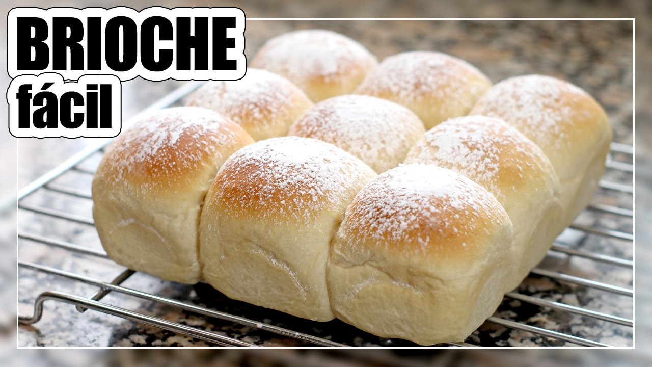 😍 BRIOCHE para RELLENOS DULCES y SALADOS | Fácil y Delicioso