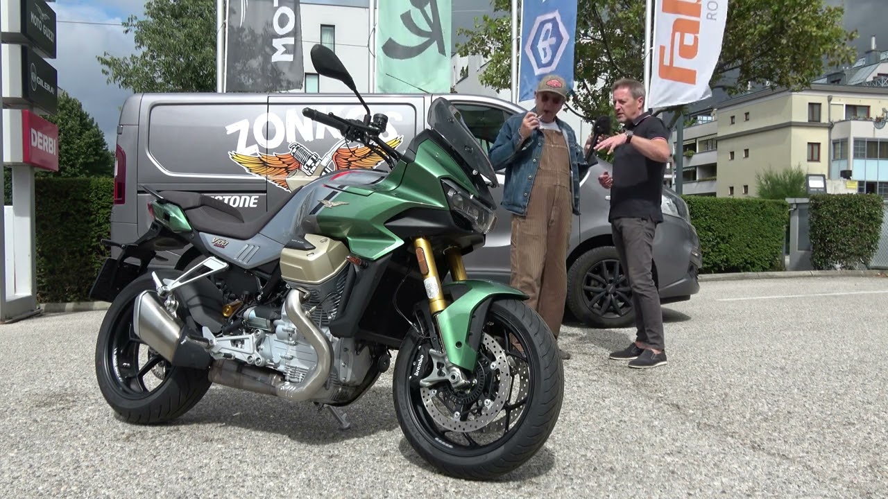 Sie ist da! Moto Guzzi V100 Mandello S