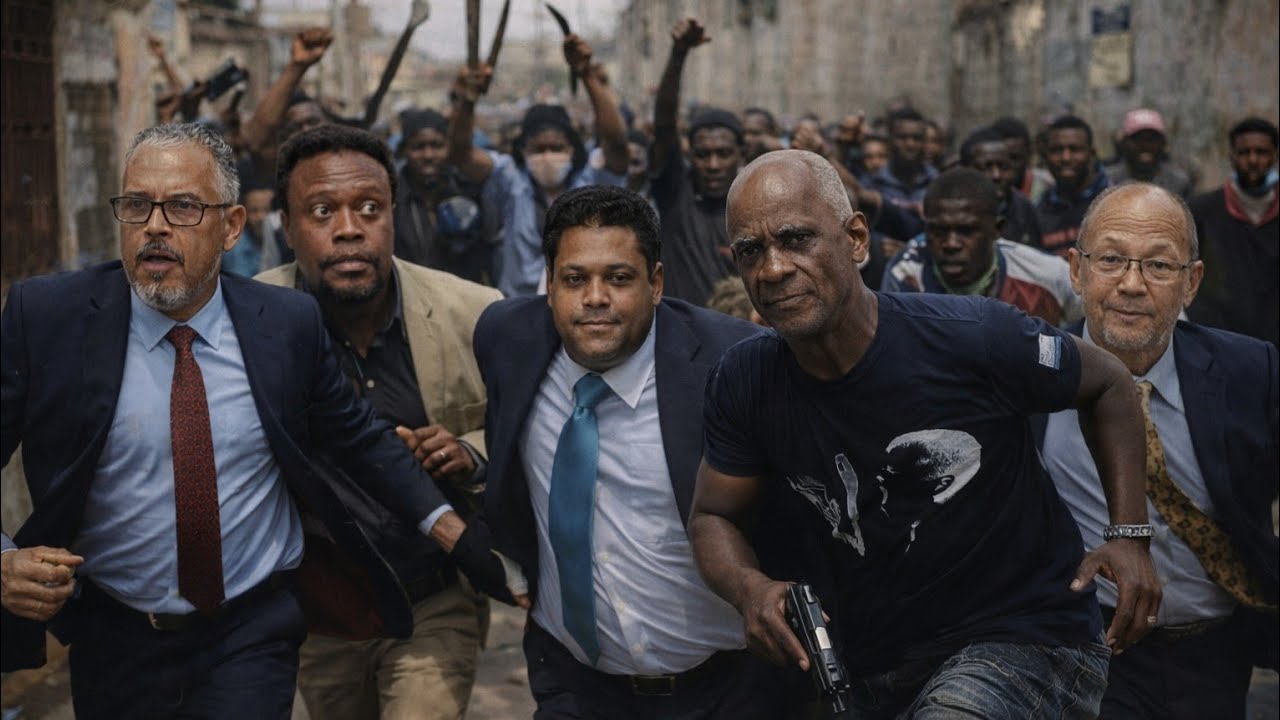 Men sak te rete a,pep la vinn dèyè manb kpt yo devan viladakey.devan bloke net 