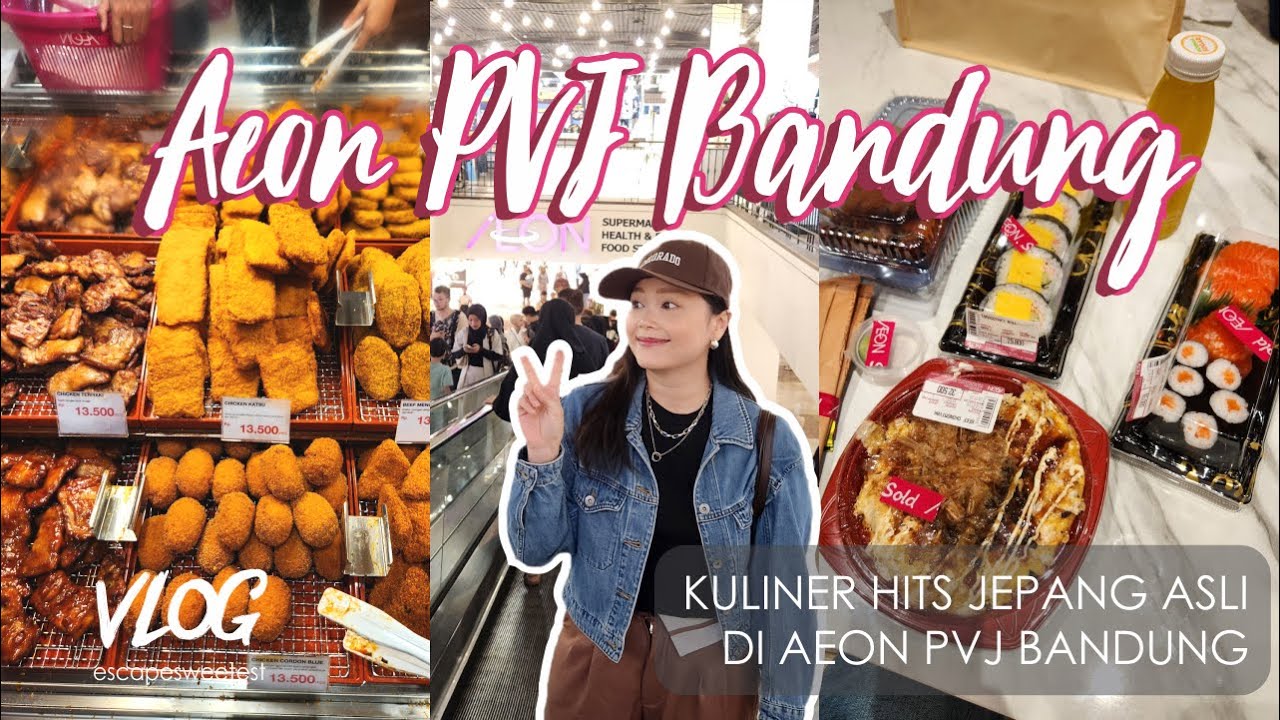 AEON PVJ Bandung: Surga Makanan Jepang di Tengah Mall! 😍
