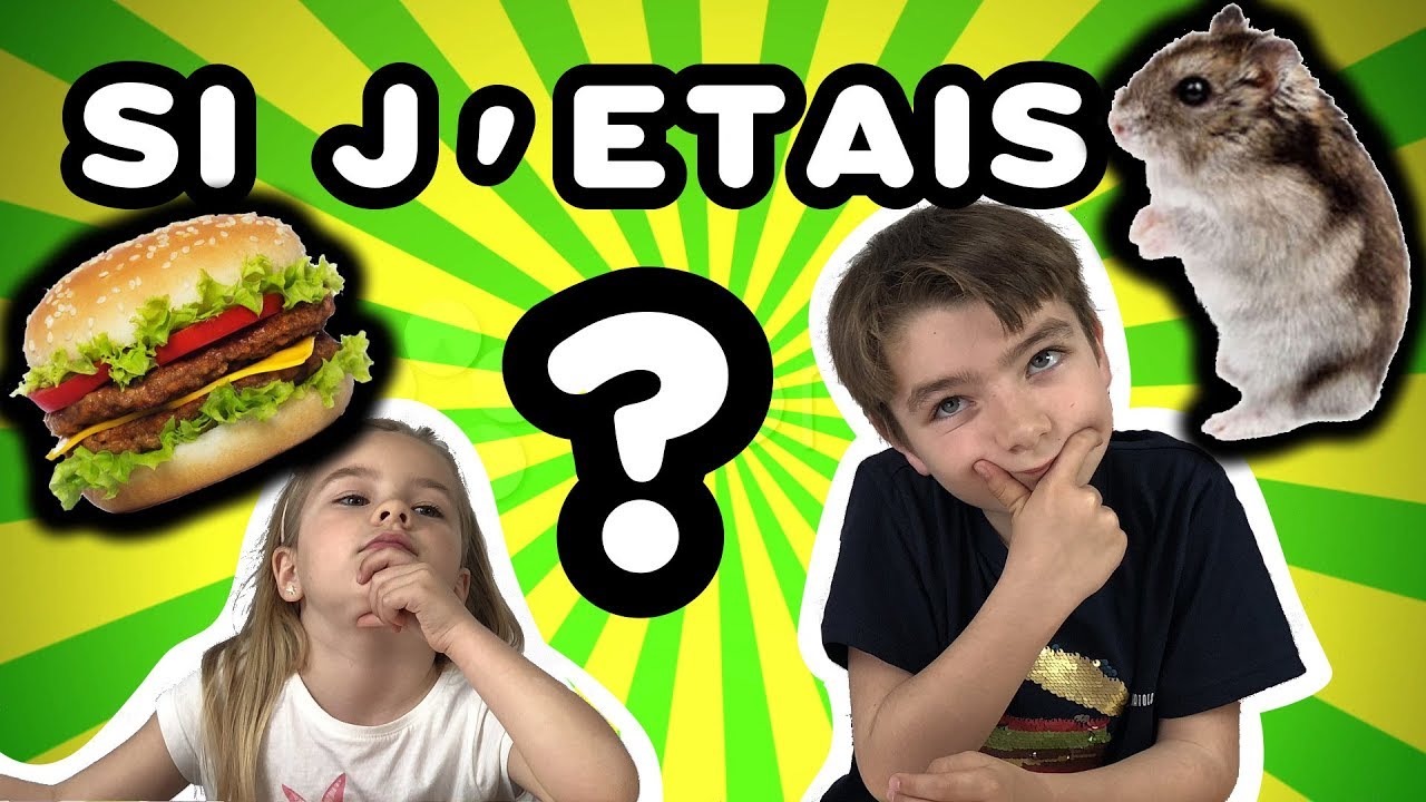 TAG : SI J'&Eacute;TAIS UN...... - #kidstudiotest