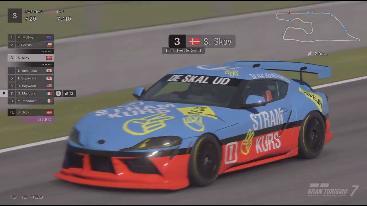 GT7 Deep Forest RW- Team Stram Kurs Supra Gr.4