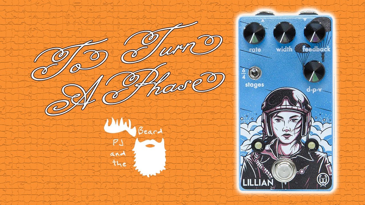 Аналоговый фазер Walrus Audio Lillian — серия «Поворот фазы»