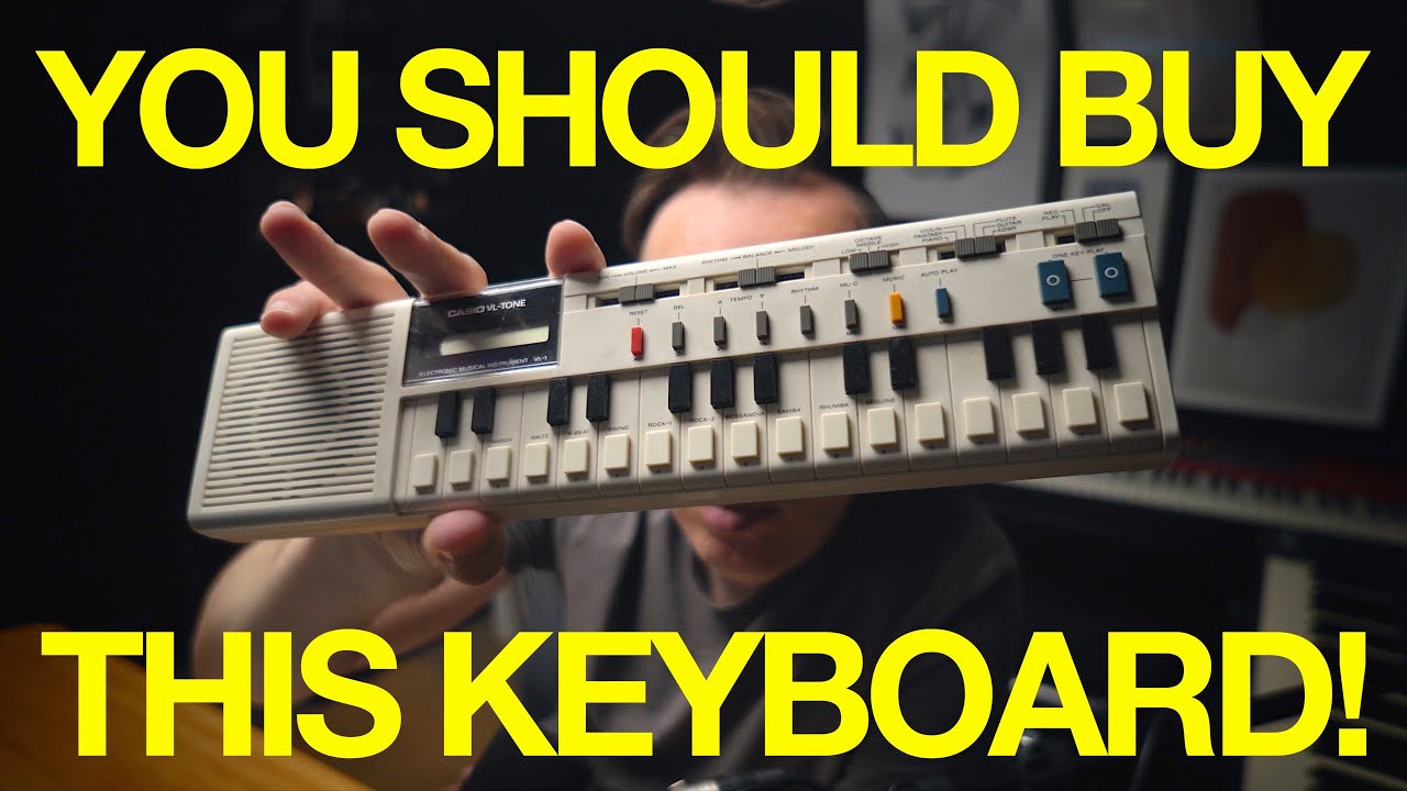 The coolest tiny keyboard?! | CASIO VL-TONE VL-1