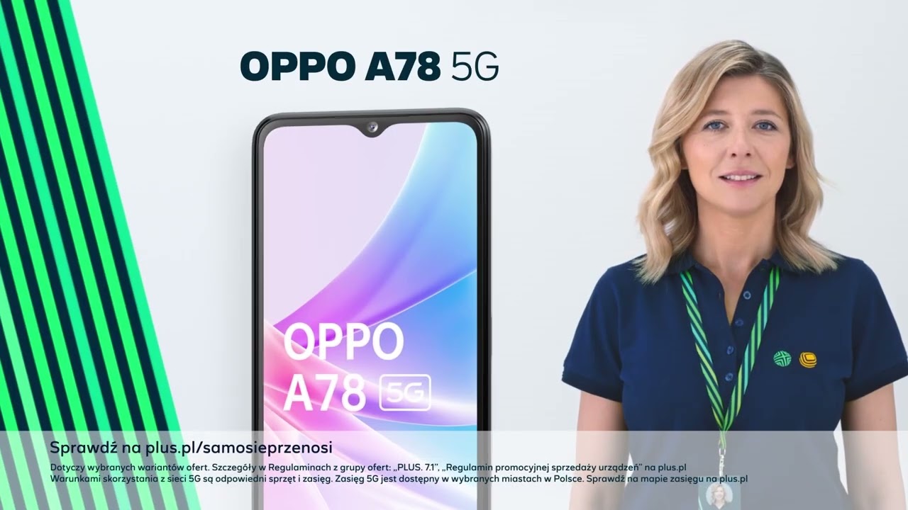 Do Plusa samo się przenosi &ndash; OPPO A78 5G