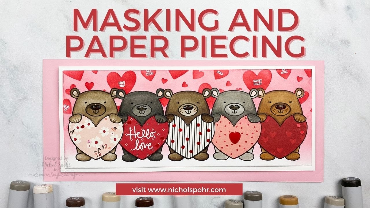 Paper Piecing & Masking (Simon Says Stamp)