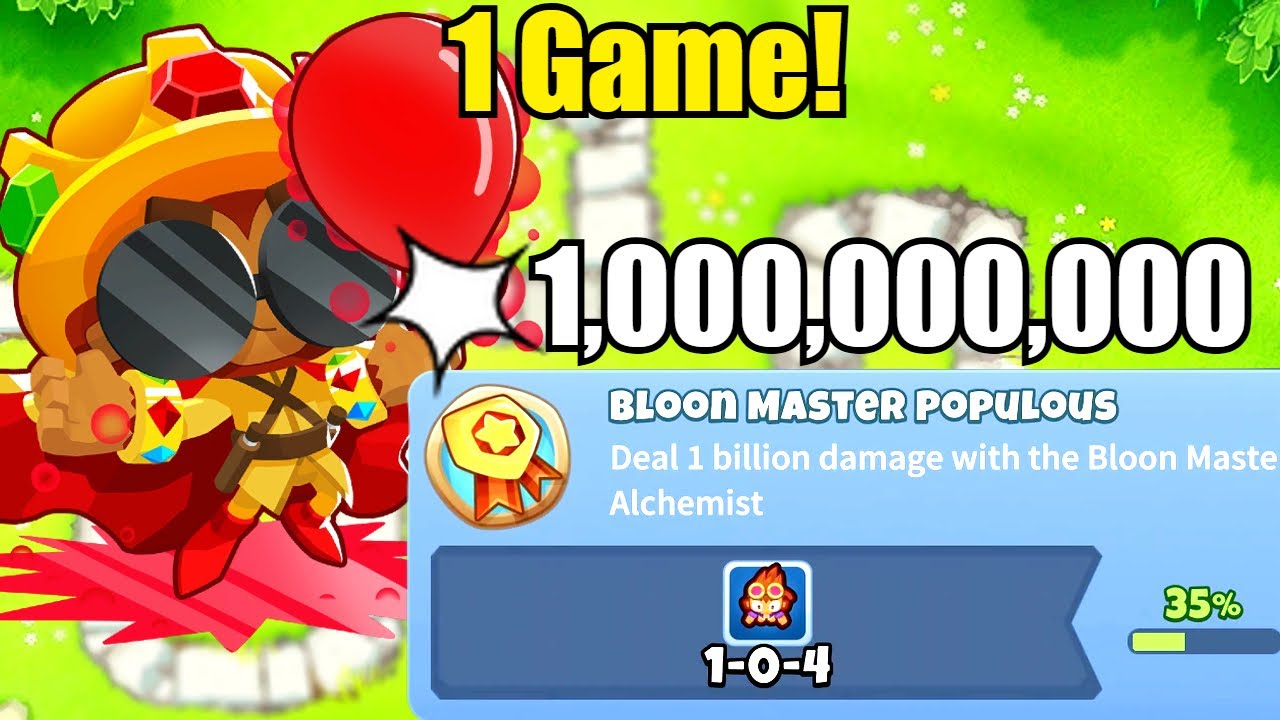 1 Billion Pops with the Alchemist in 1 GAME!