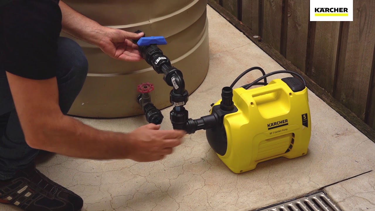 How To Use a Kärcher Garden Pump