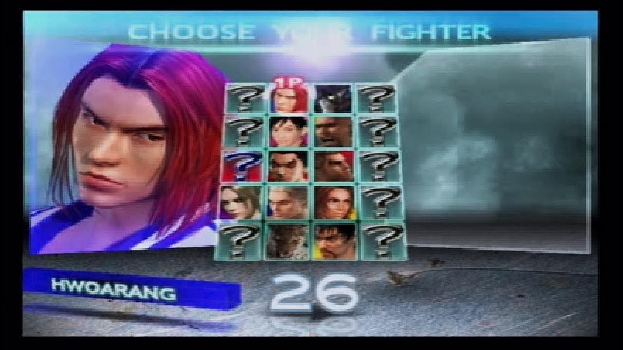 Tekken 4 Story Mode: Hwoarang (PS2)