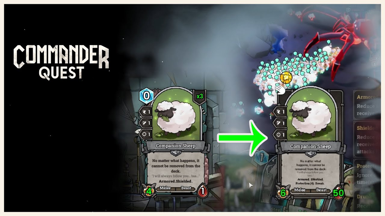 Commander Quest - The Best Sheep - Hidden Chapter/Letter Run
