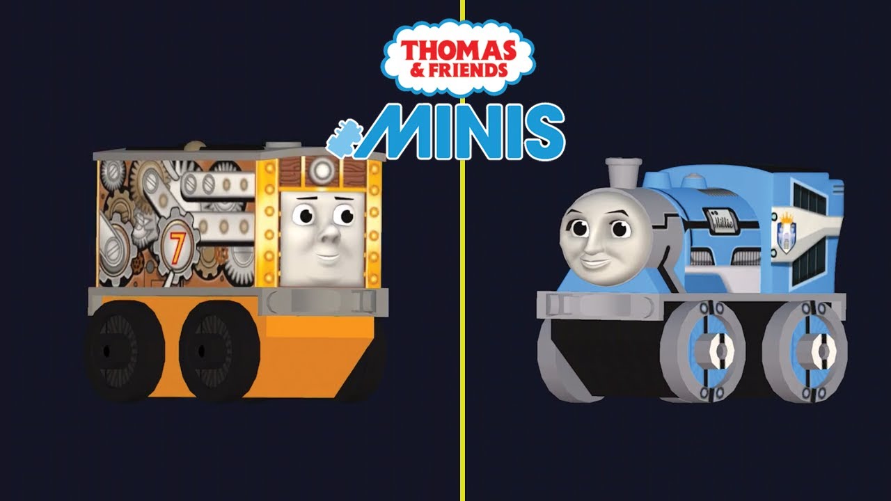 All ROBOT Engine with Toby and Millie ! -⭐Thomas & Friends Minis⭐