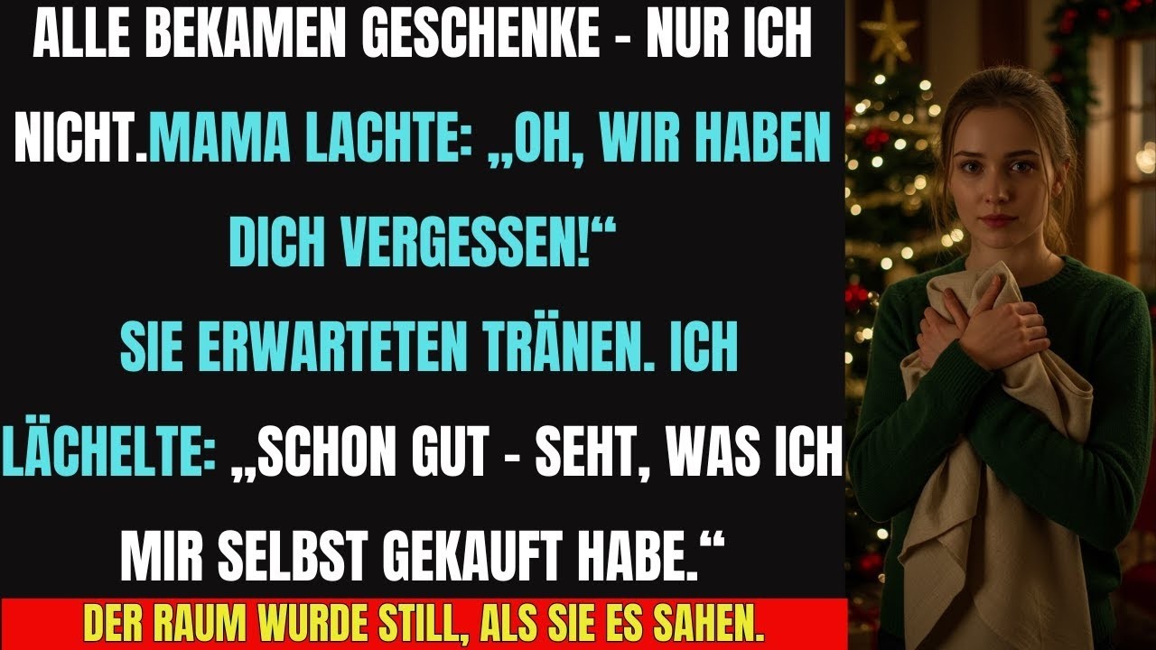 „Oh, wir haben dich vergessen!“ – Doch meine Antwort ließ den Raum verstummen
