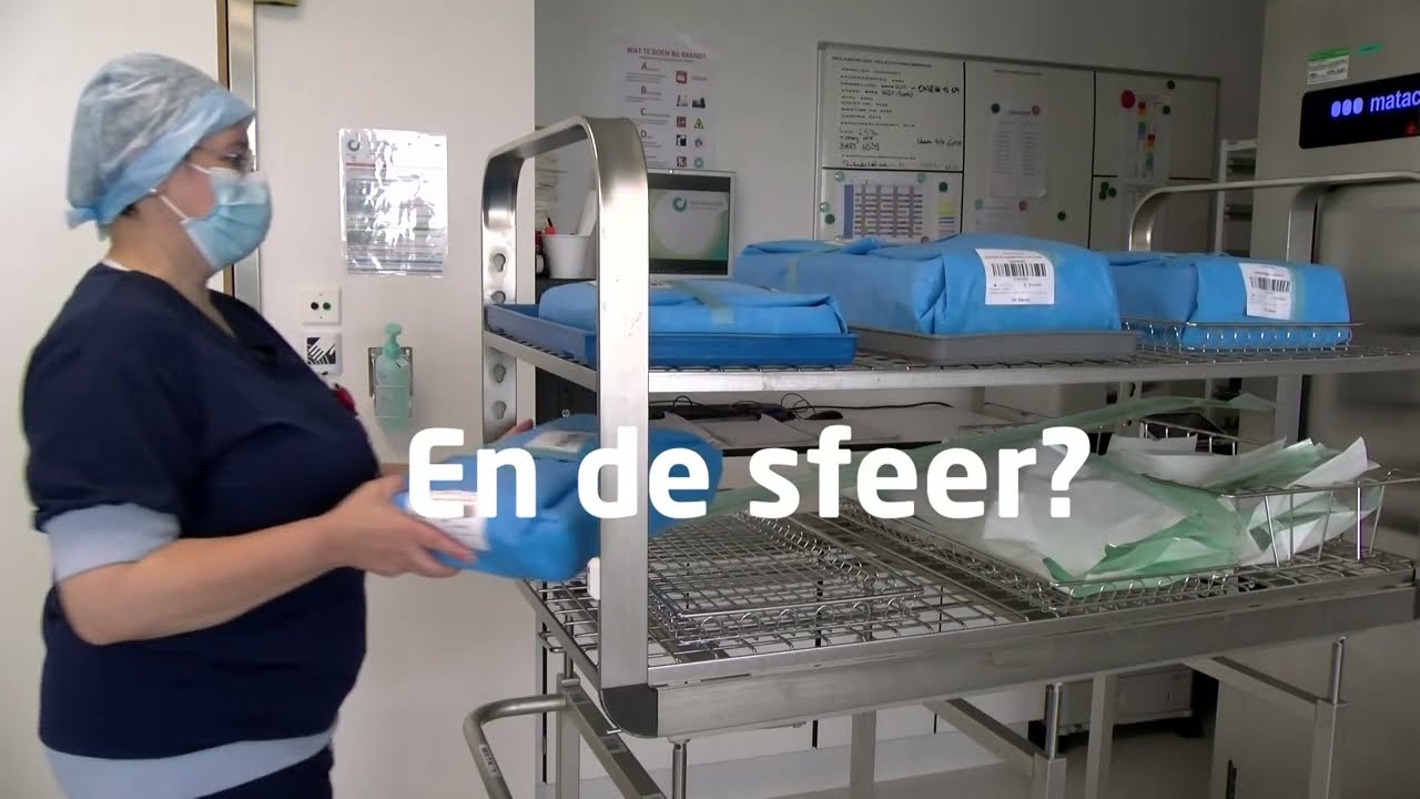 AZ Sint-Maria ZKT medewerker afdeling Sterilisatie
