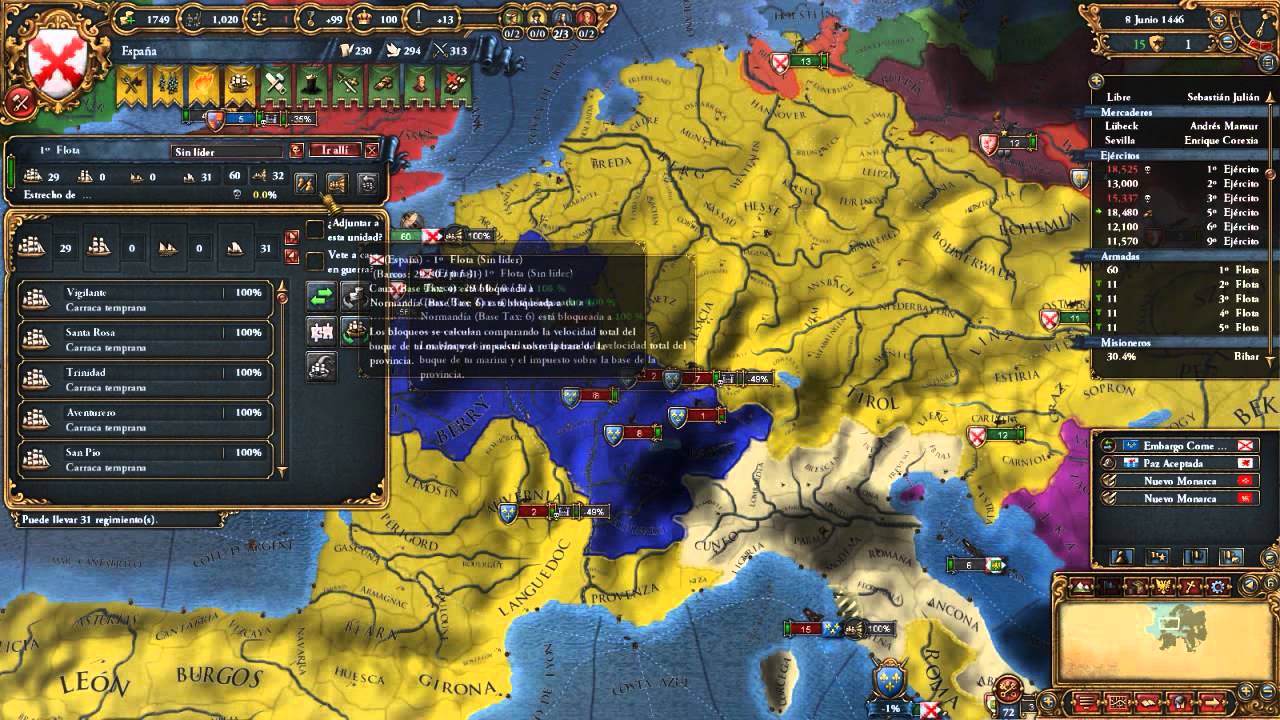 Europa Universalis IV [#01] Imperio de España | Let's Play Español