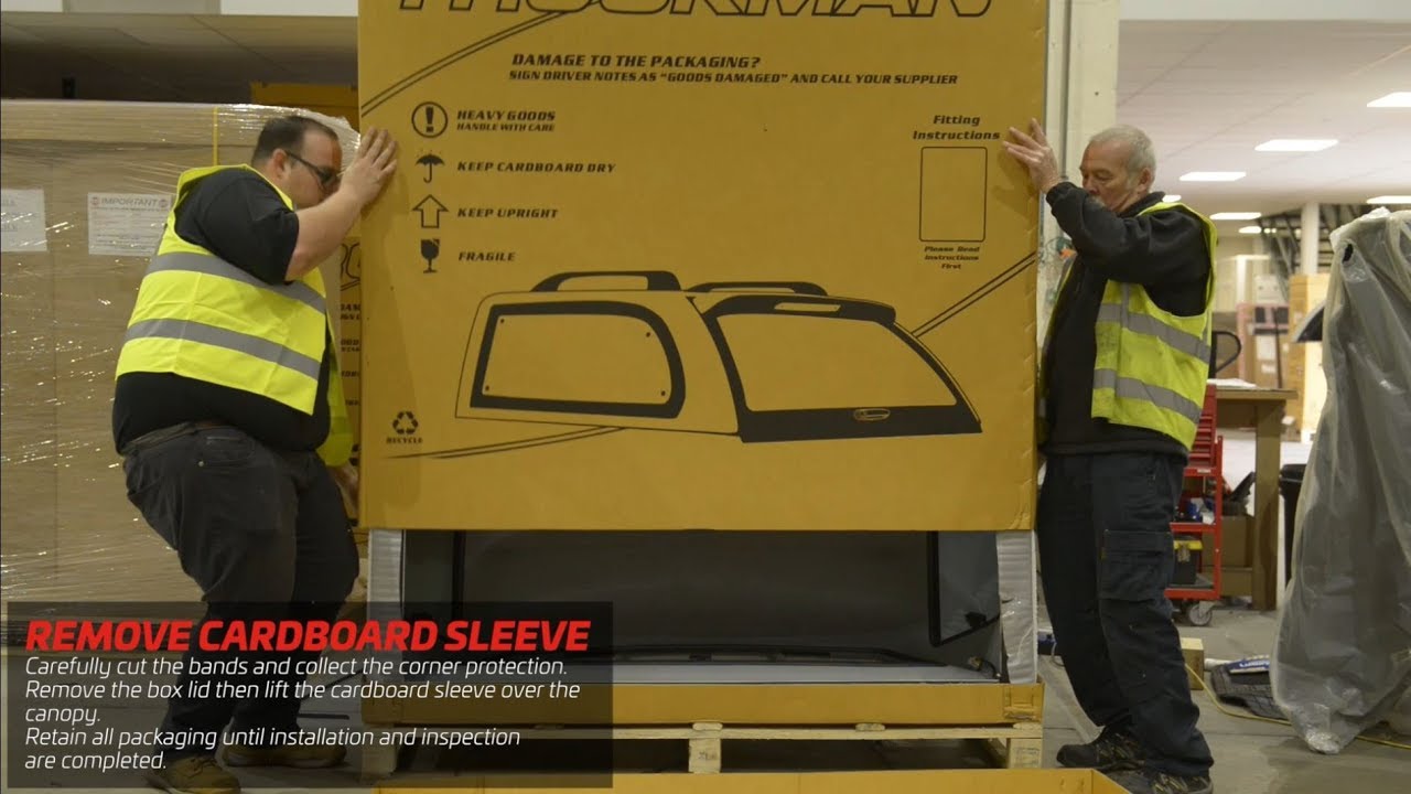 Truckman Leisure Hardtops Fitting Video - Volkswagen Amarok