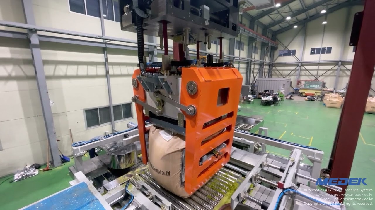 Automatic Bulk Bag Discharge System