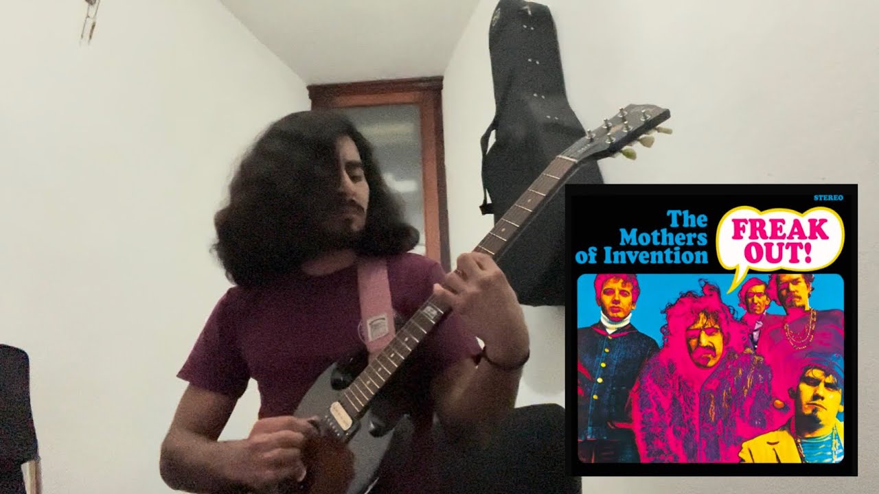 The Mothers of Invention - Anyway the Wind Blows (Guitar Cover) #frankzappa #guitarcover 