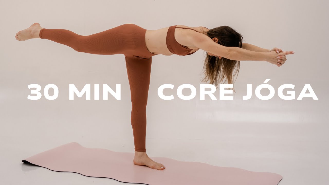 Silný CORE & zdravá záda | 30 min JÓGA pro mírně pokročilé