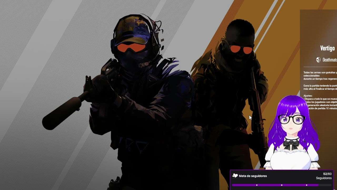 Team VTuber vs el Mundo CS2