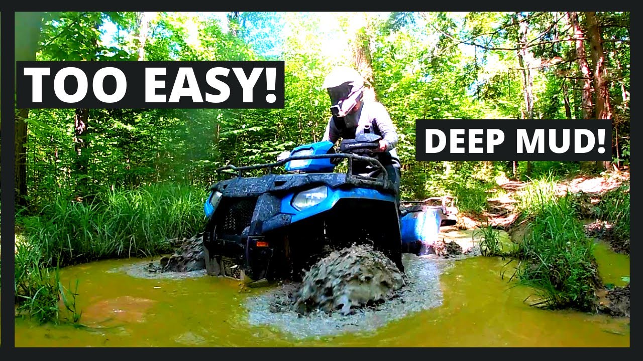 Sportsman 570 DESTROYS Mud holes!