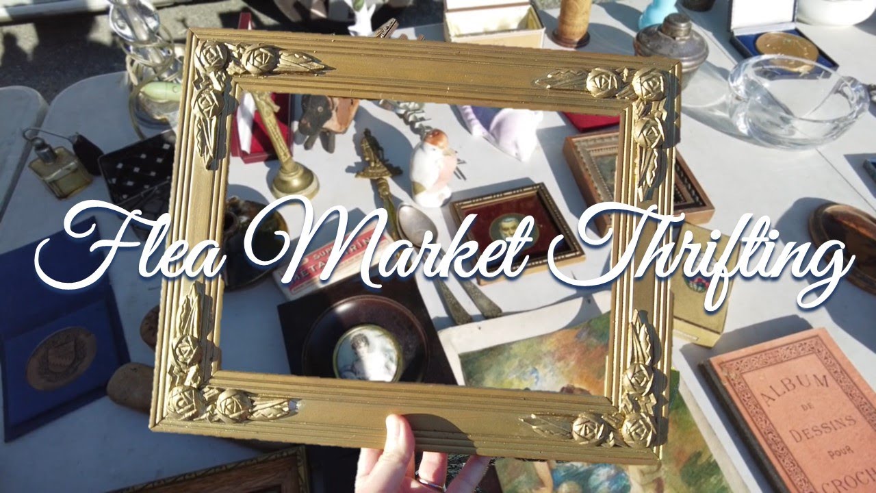 Thrifting Antiques & Vintage at Flea Market # 41 ❘ Haul ❘ Old drawing book for Crochet