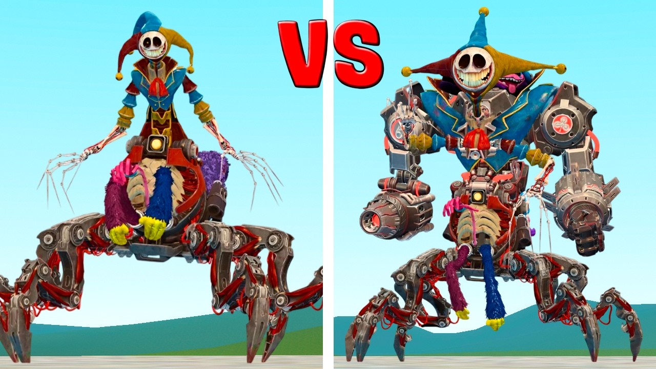NEW PROTOTYPE PHASE 2 VS PROTOTYPE PHASE 1 POPPY PLAYTIME CHAPTER 5 In Garry's Mod!