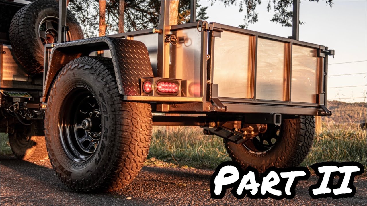 Overland Rooftop Tent Trailer Build: Part II - Fit & Finish