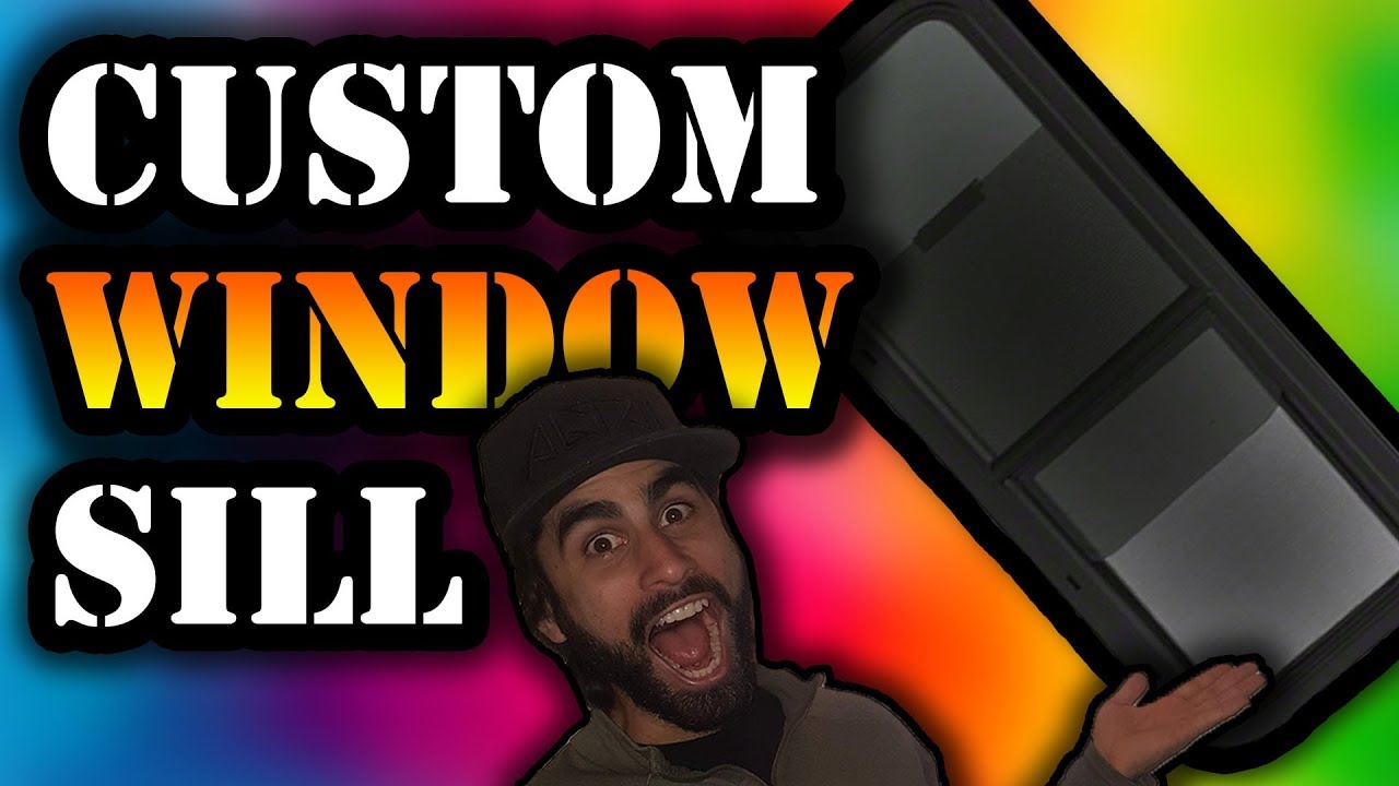 *DIY* How to Build a Custom Fabric Van Window Frame!