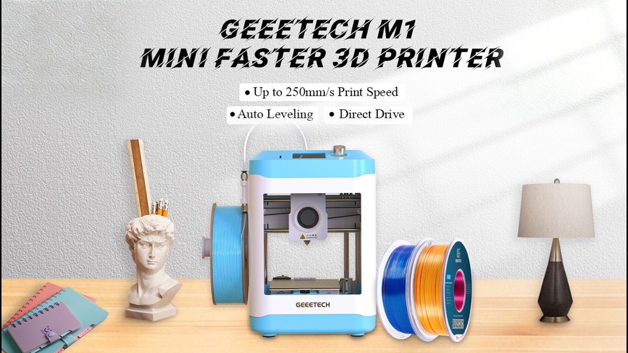Unboxing and Setup Tutorial of Geeetech M1 Mini 3D Printer
